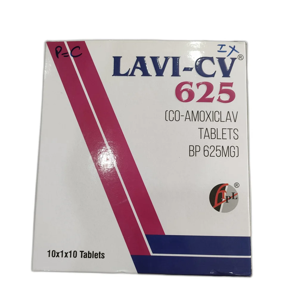 Lavi-CV 625 — available at pharmacies in Cambodia on PharmKulen