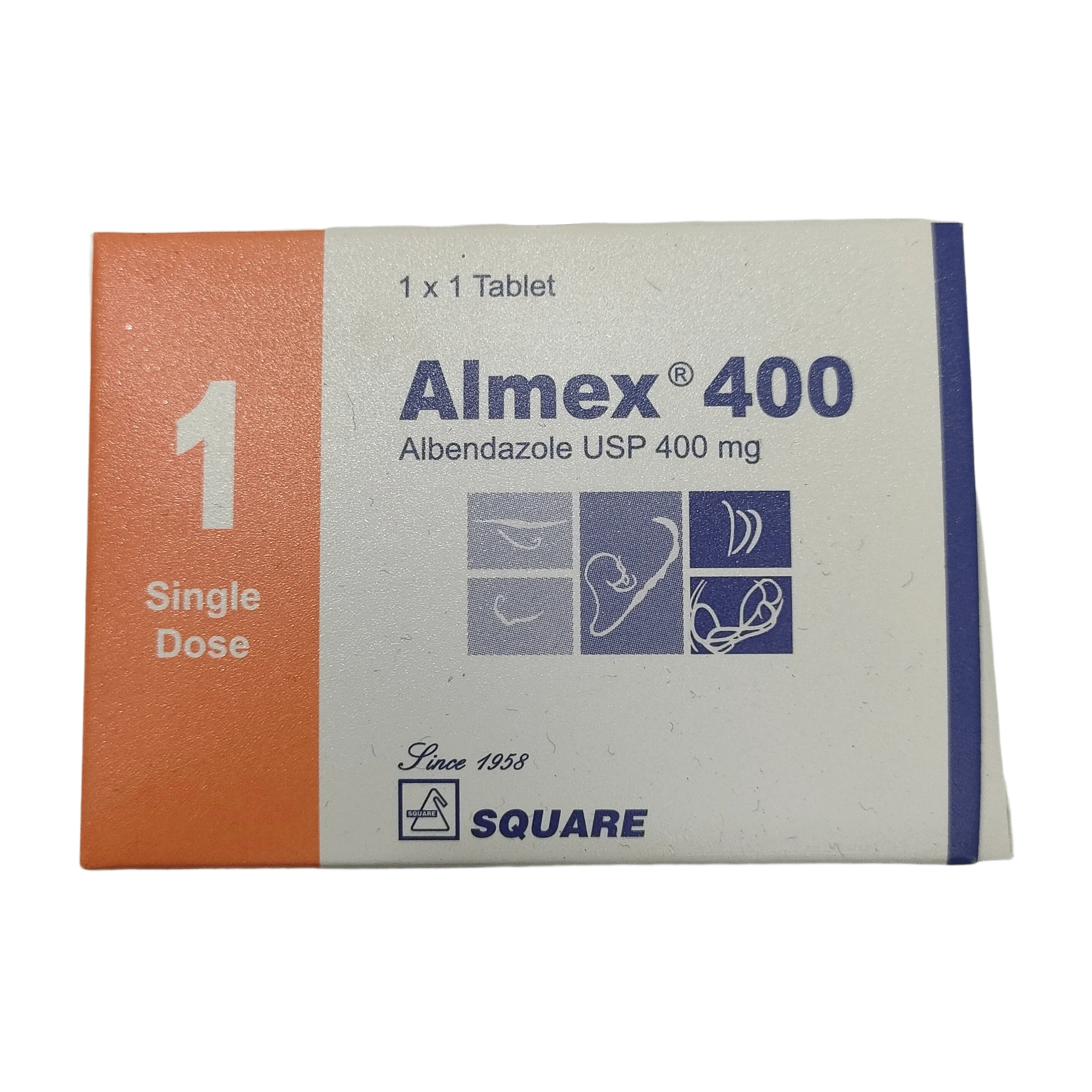 Almex 400 — available at pharmacies in Cambodia on PharmKulen
