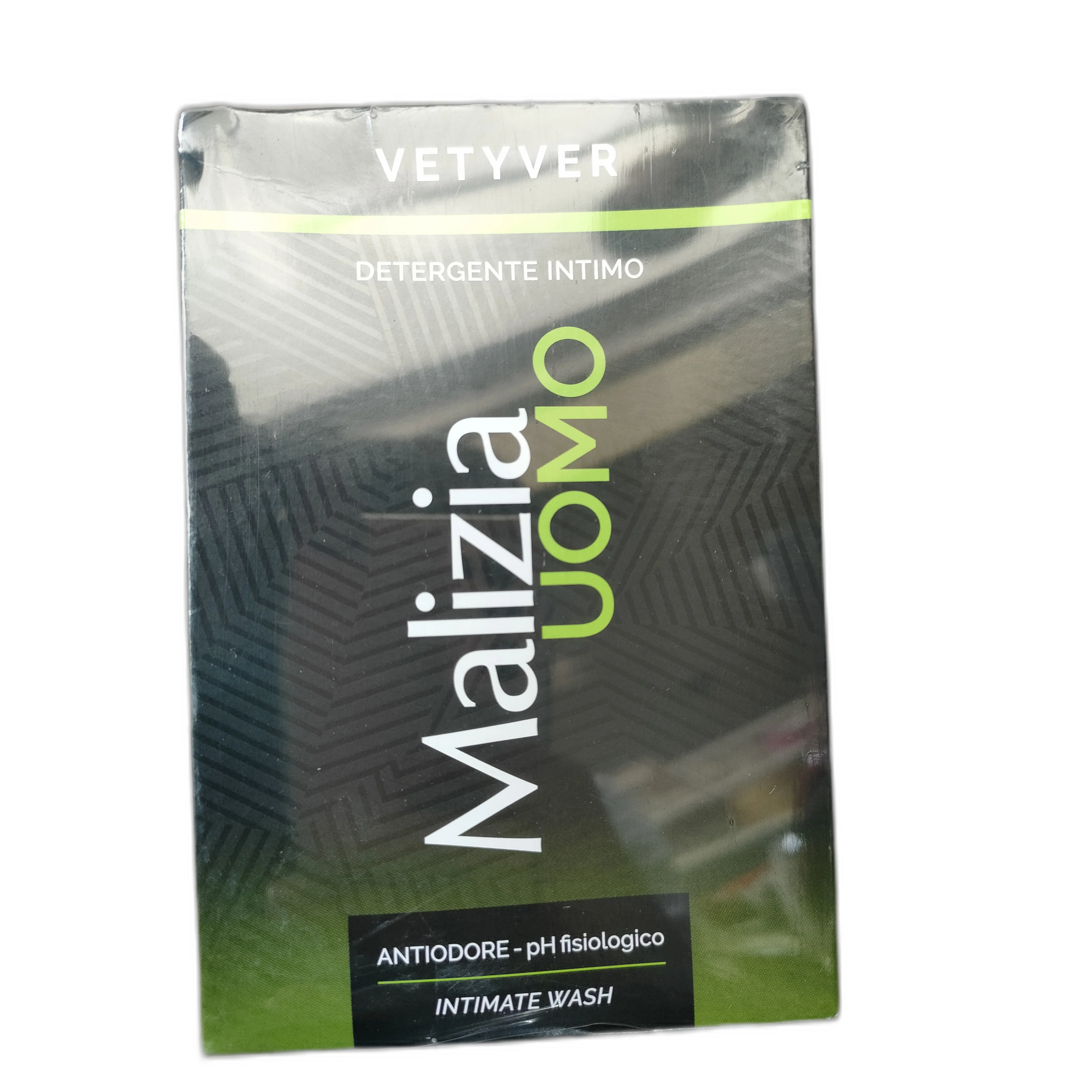 Malizia Uomo Vetyver — available at pharmacies in Cambodia on PharmKulen