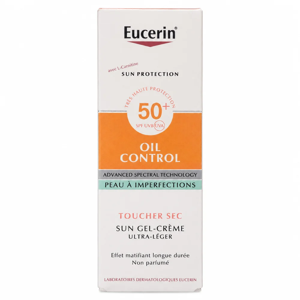 Eucerin Sun Protection Oil Control — available at pharmacies in Cambodia on PharmKulen