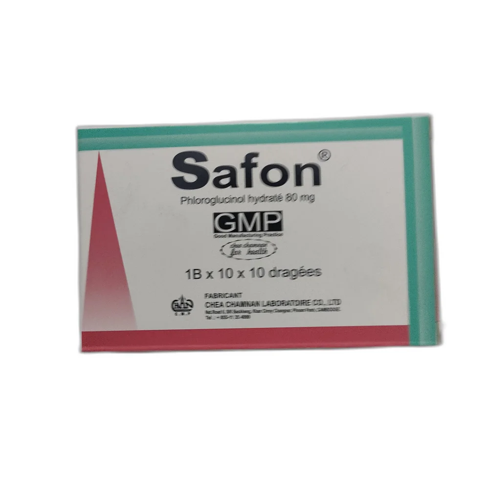 Safon — available at pharmacies in Cambodia on PharmKulen