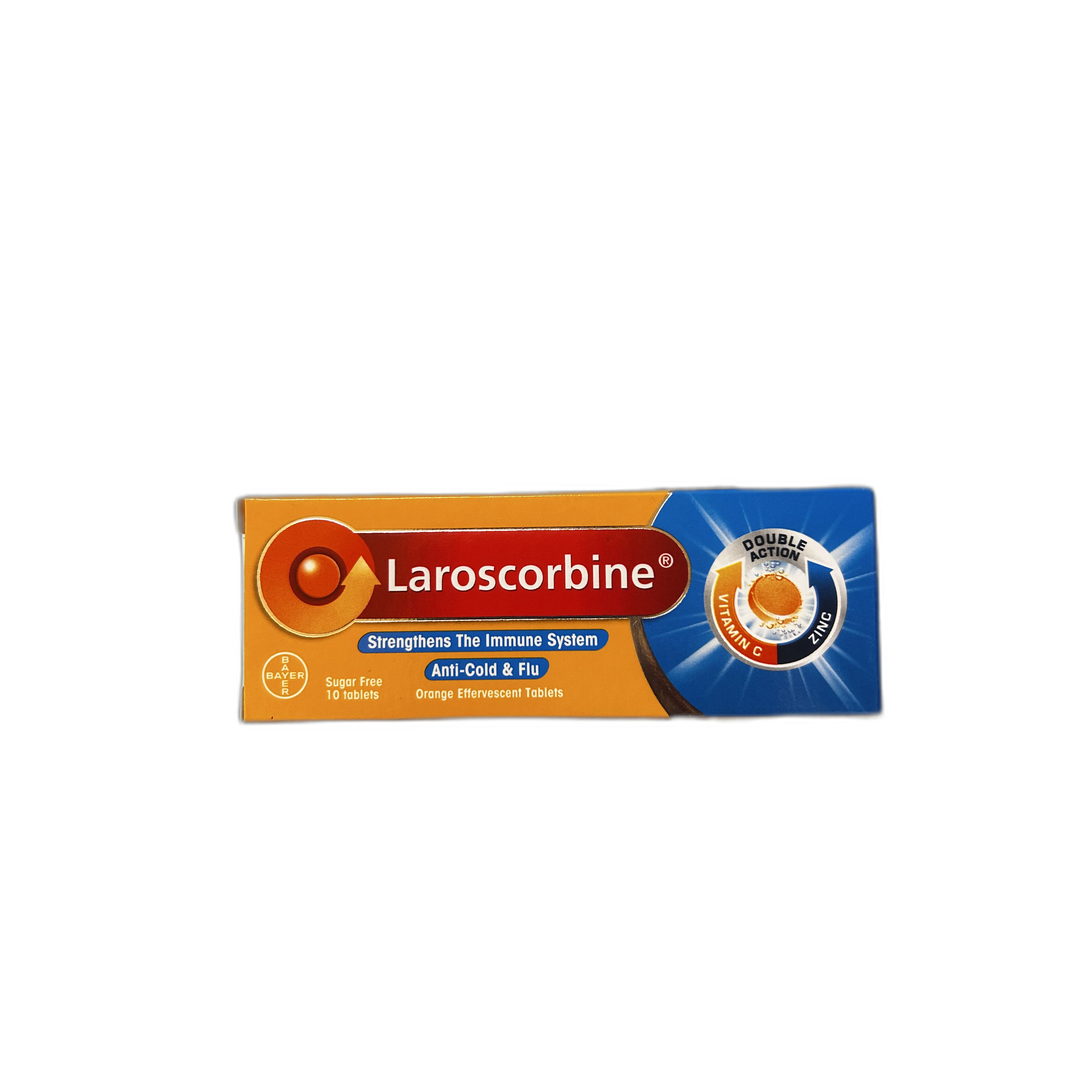 Laroscorbine Double Action — available at pharmacies in Cambodia on PharmKulen