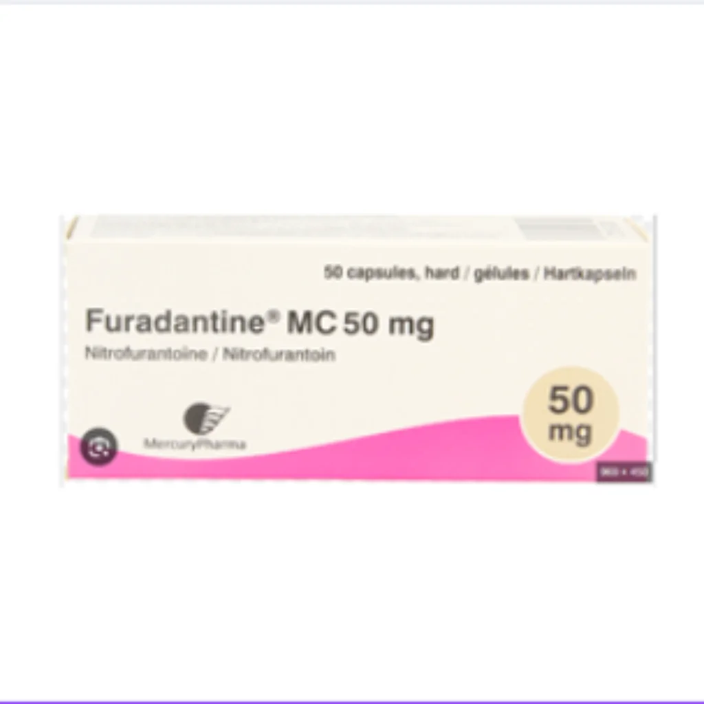 Furadantine 50mg (Nitrofurantoine) — available at pharmacies in Cambodia on PharmKulen