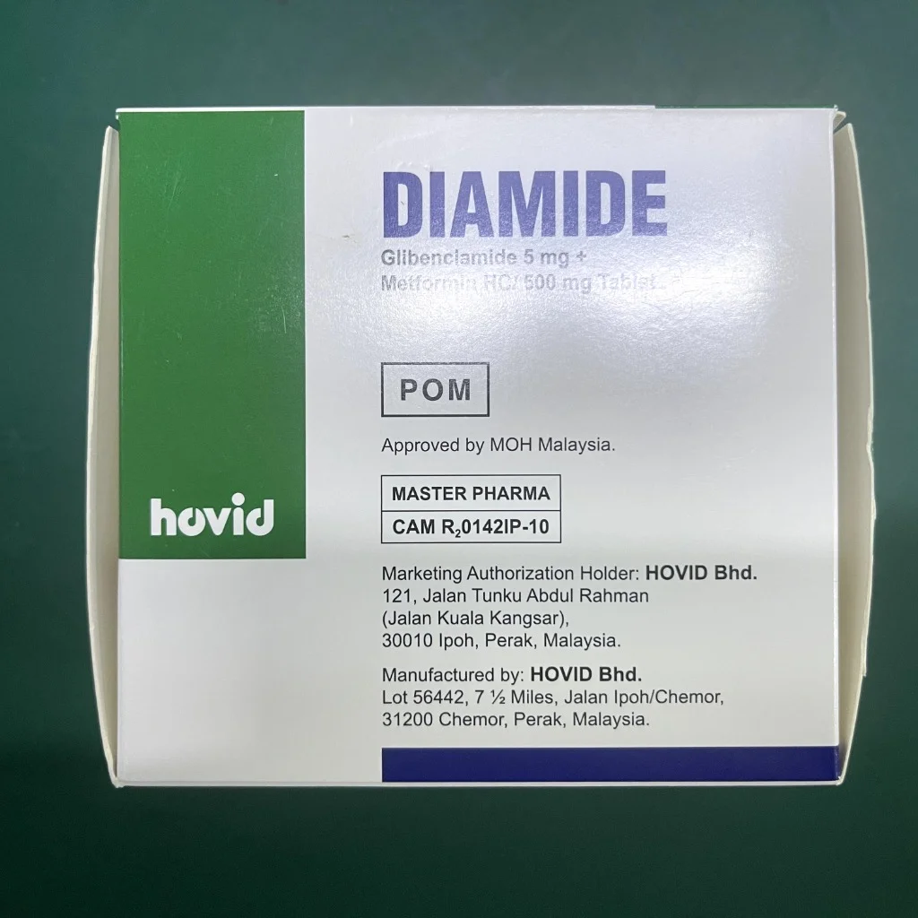 Diamide — available at pharmacies in Cambodia on PharmKulen