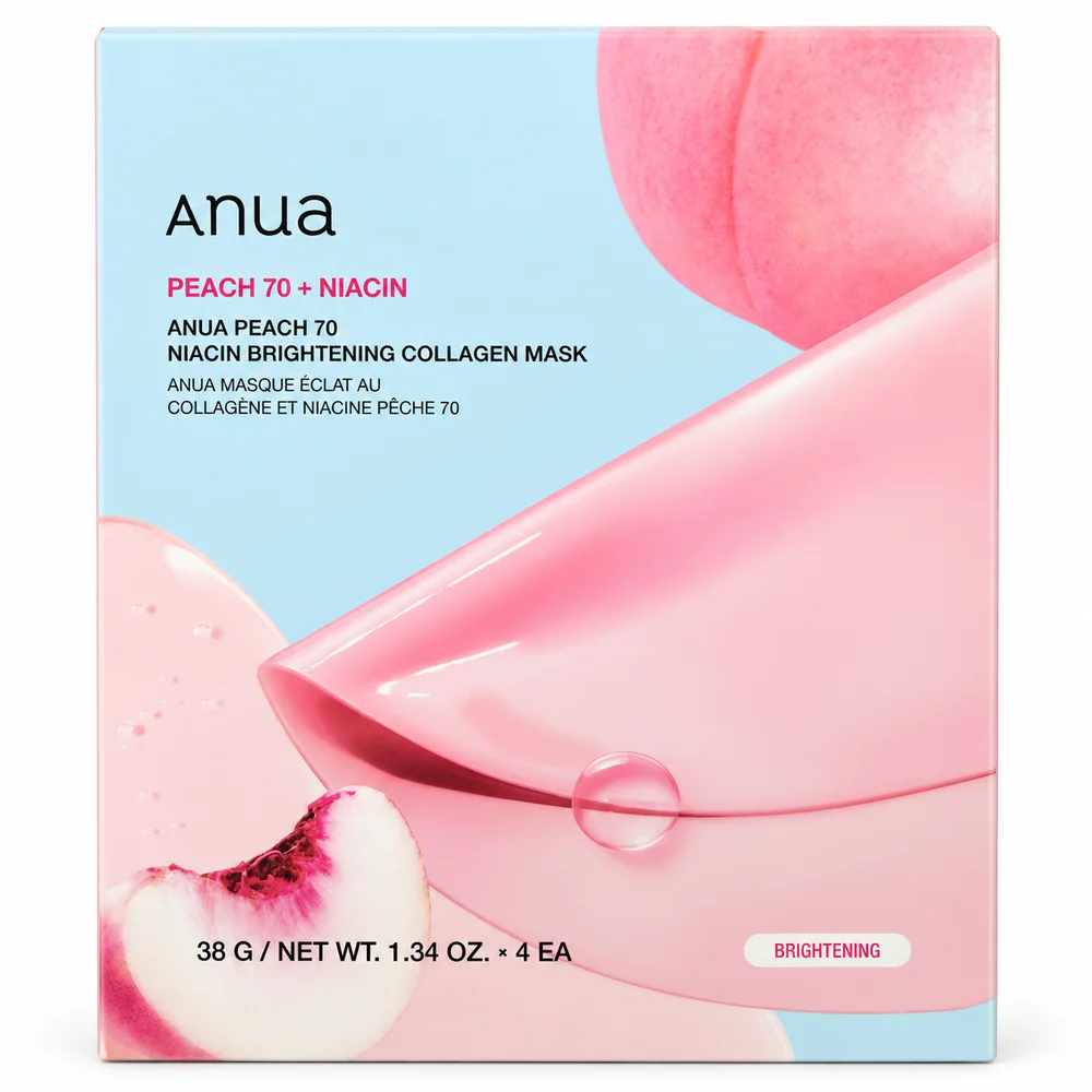 Anua Peach 70 Niacin Brightening Collagen Mask — available at pharmacies in Cambodia on PharmKulen