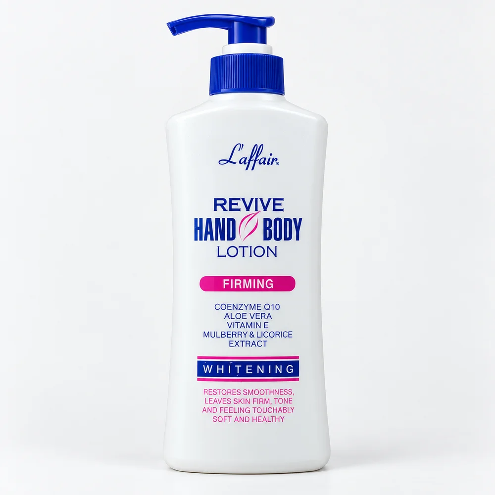 L’affair Revive Firming Hand & Body Lotion — available at pharmacies in Cambodia on PharmKulen