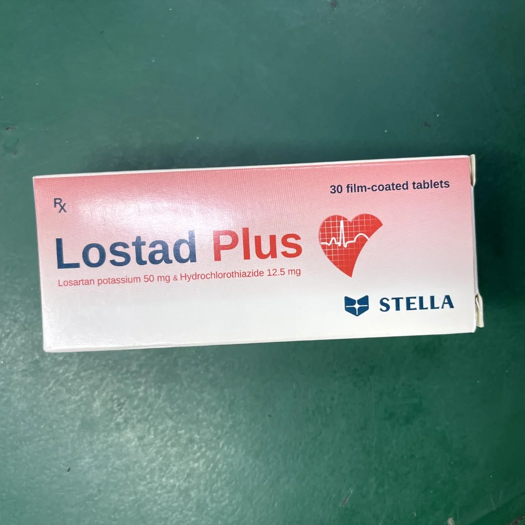 Lostad Plus — available at pharmacies in Cambodia on PharmKulen