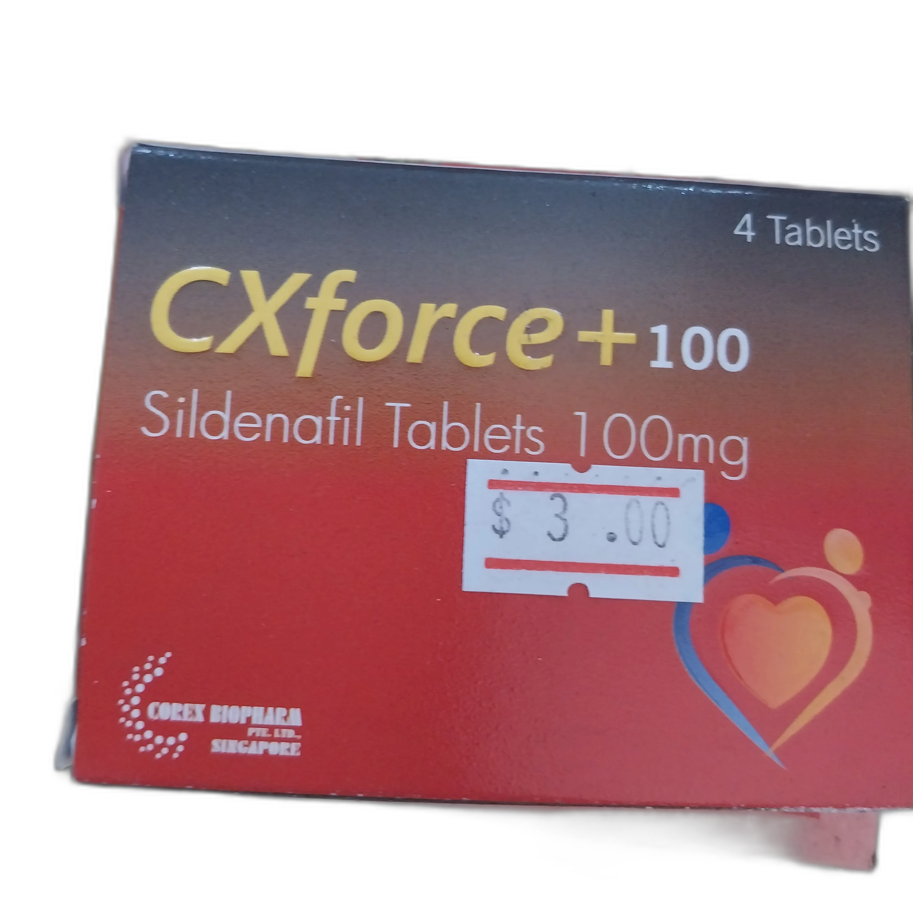 CX Force +100 — available at pharmacies in Cambodia on PharmKulen