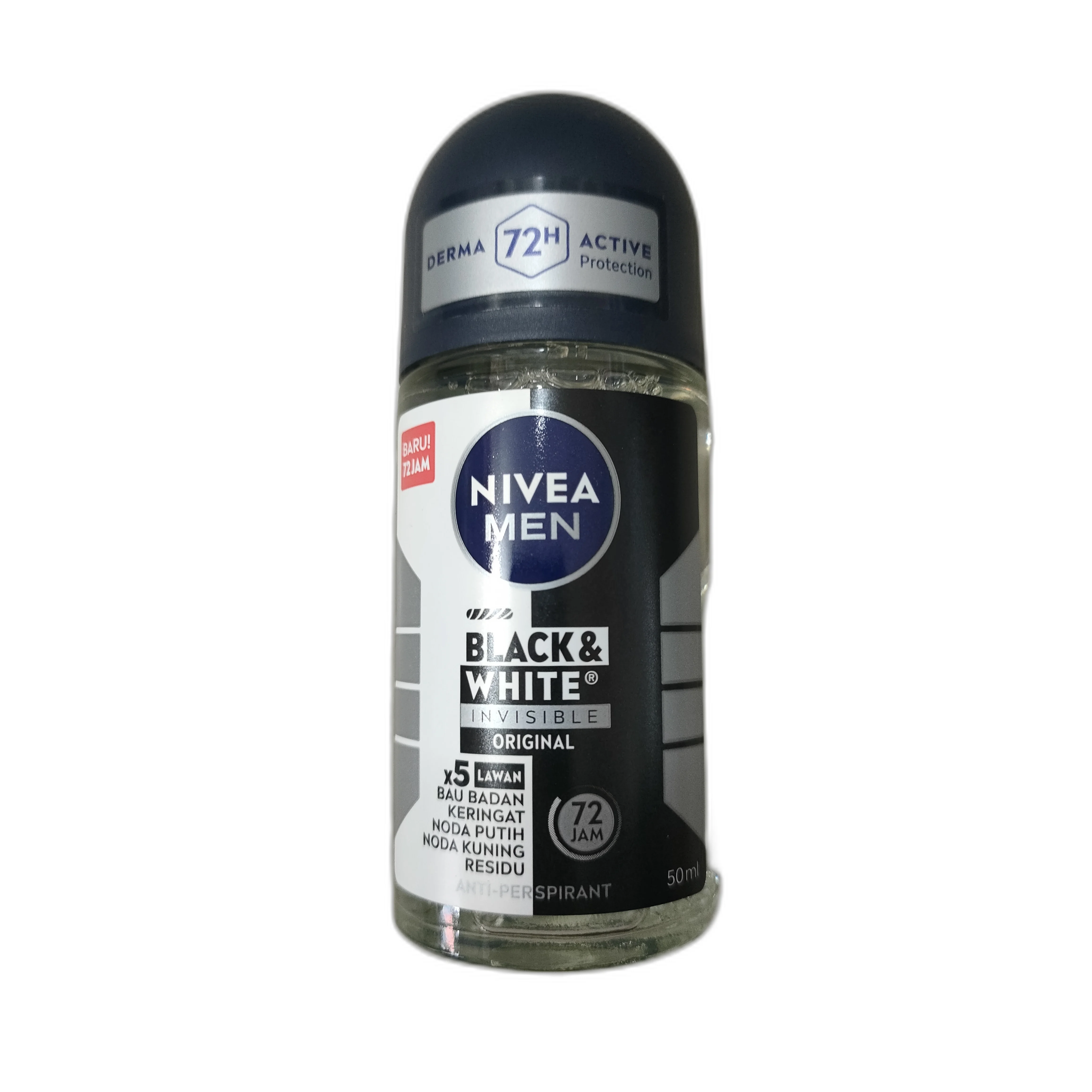 Nivea Men Black & White Invisible — available at pharmacies in Cambodia on PharmKulen