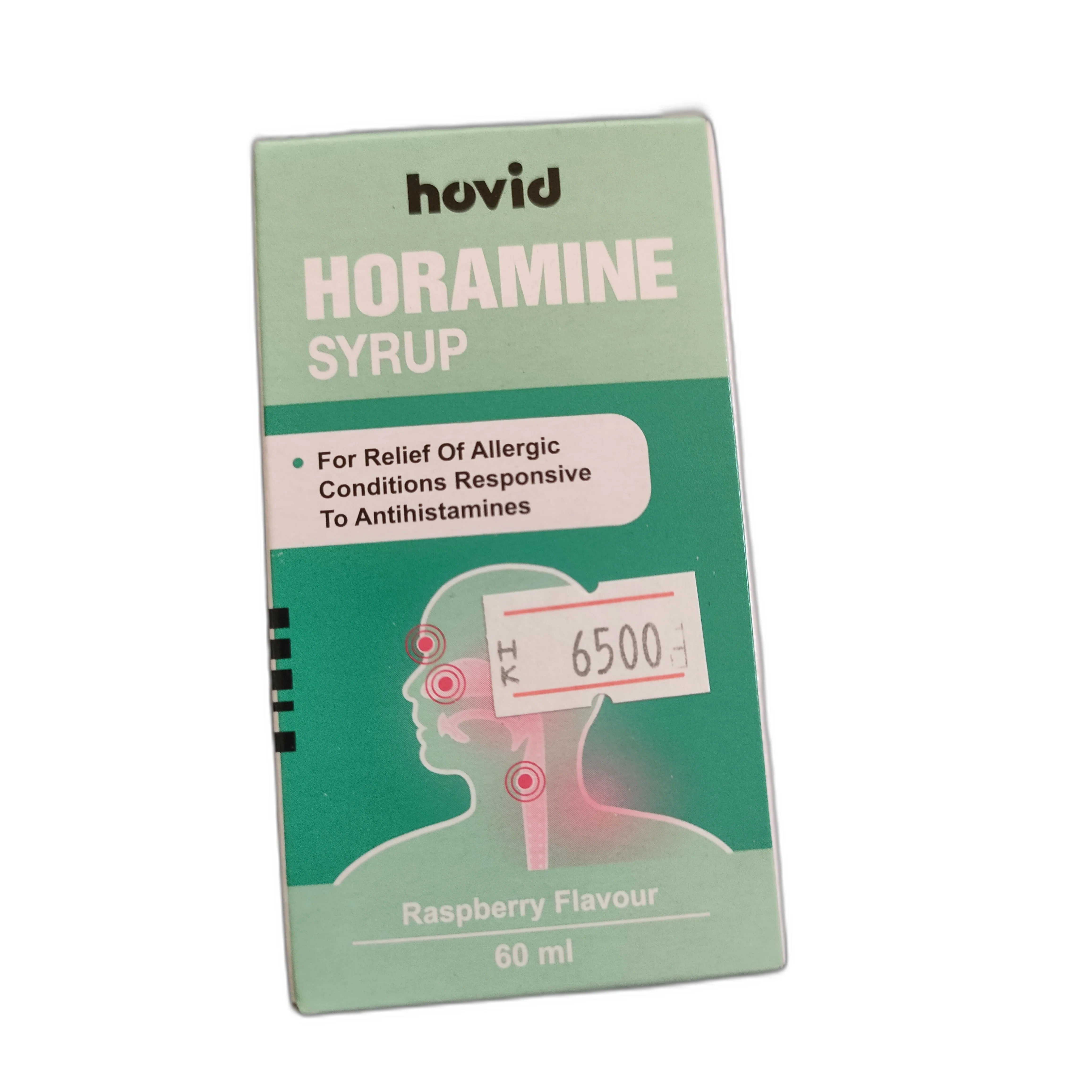 Hovid Horamine Syrup — available at pharmacies in Cambodia on PharmKulen
