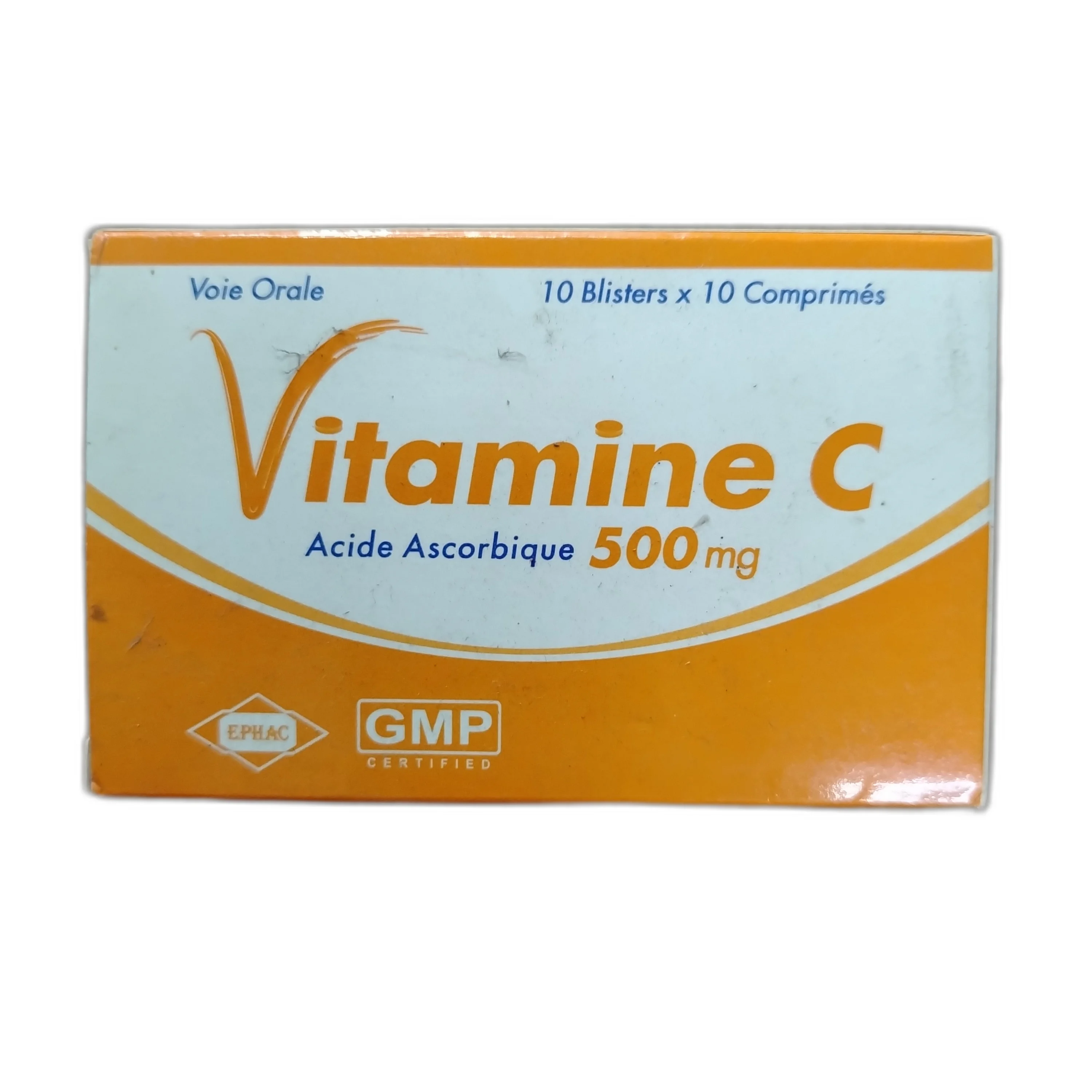 Vitamine C — available at pharmacies in Cambodia on PharmKulen