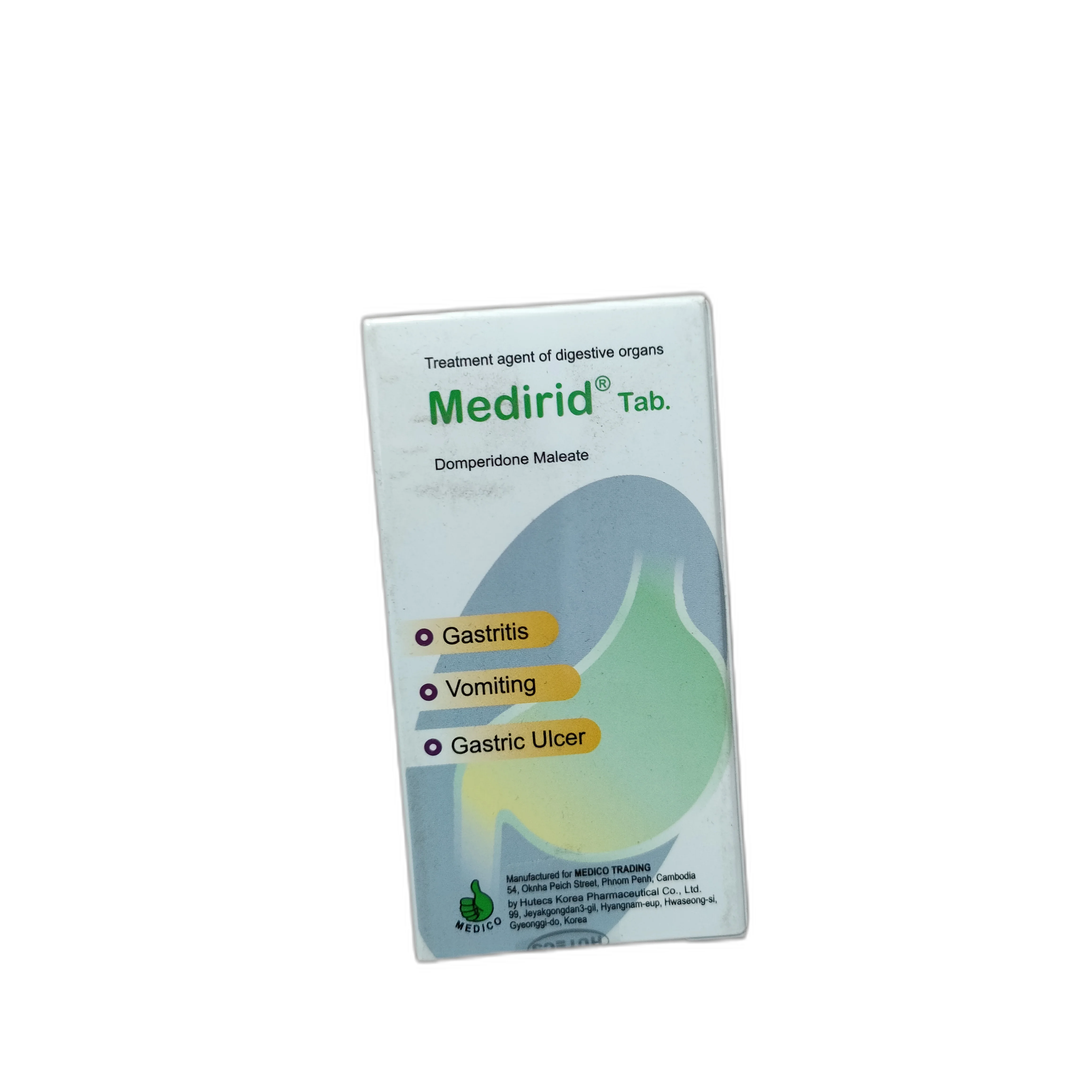 Medirid — available at pharmacies in Cambodia on PharmKulen