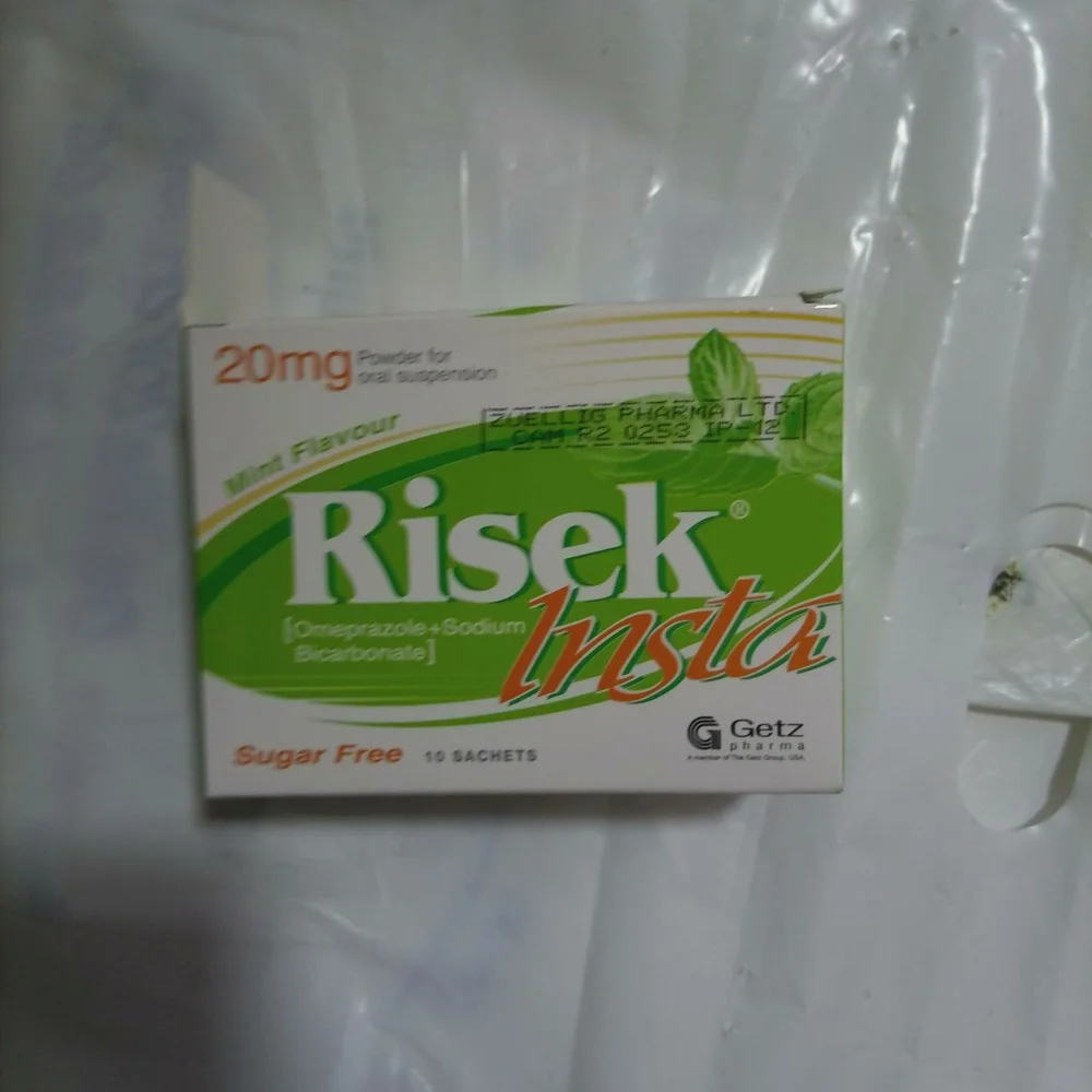 Risek Insta — available at pharmacies in Cambodia on PharmKulen