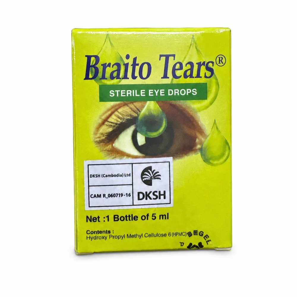 Braito Tears — available at pharmacies in Cambodia on PharmKulen