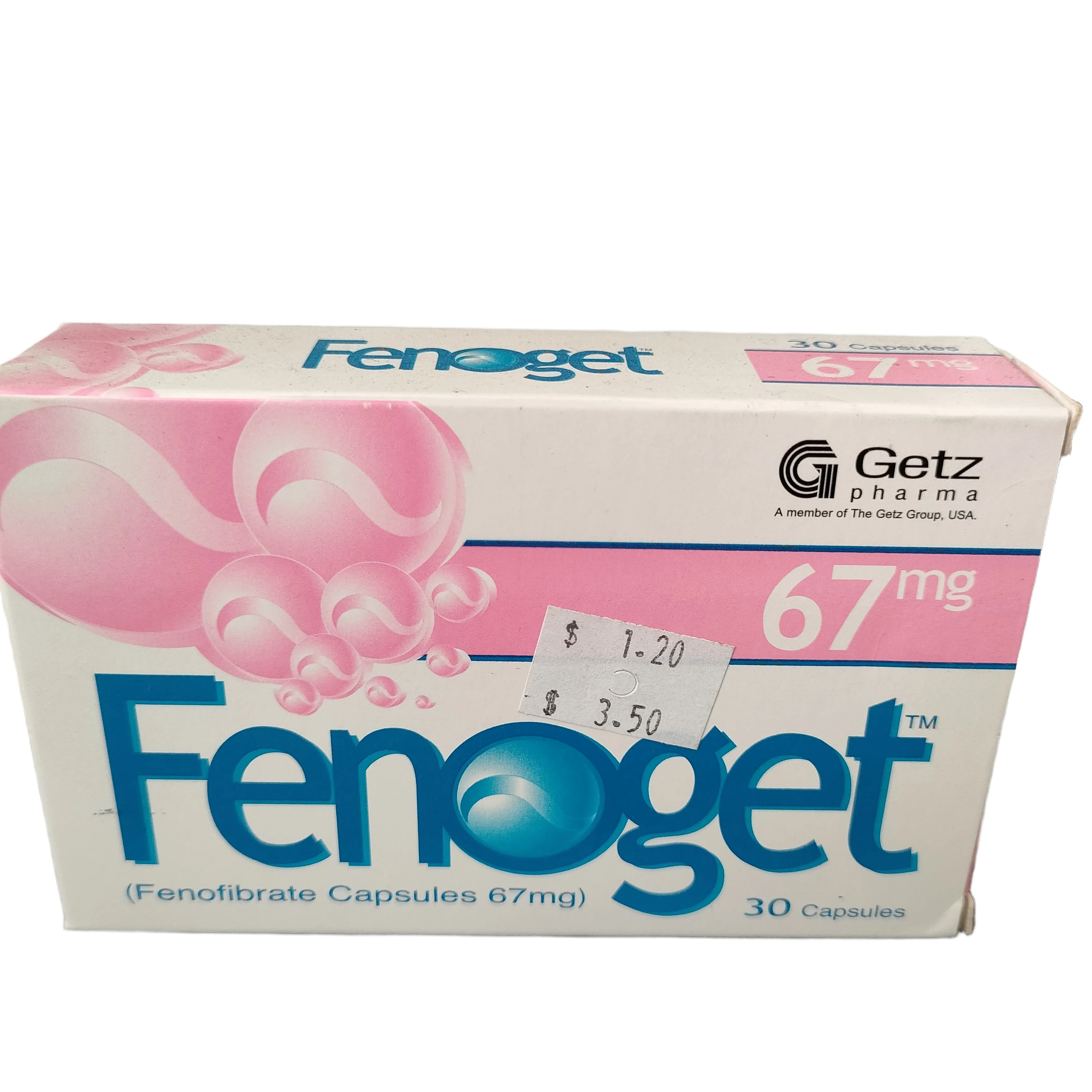Fenoget — available at pharmacies in Cambodia on PharmKulen