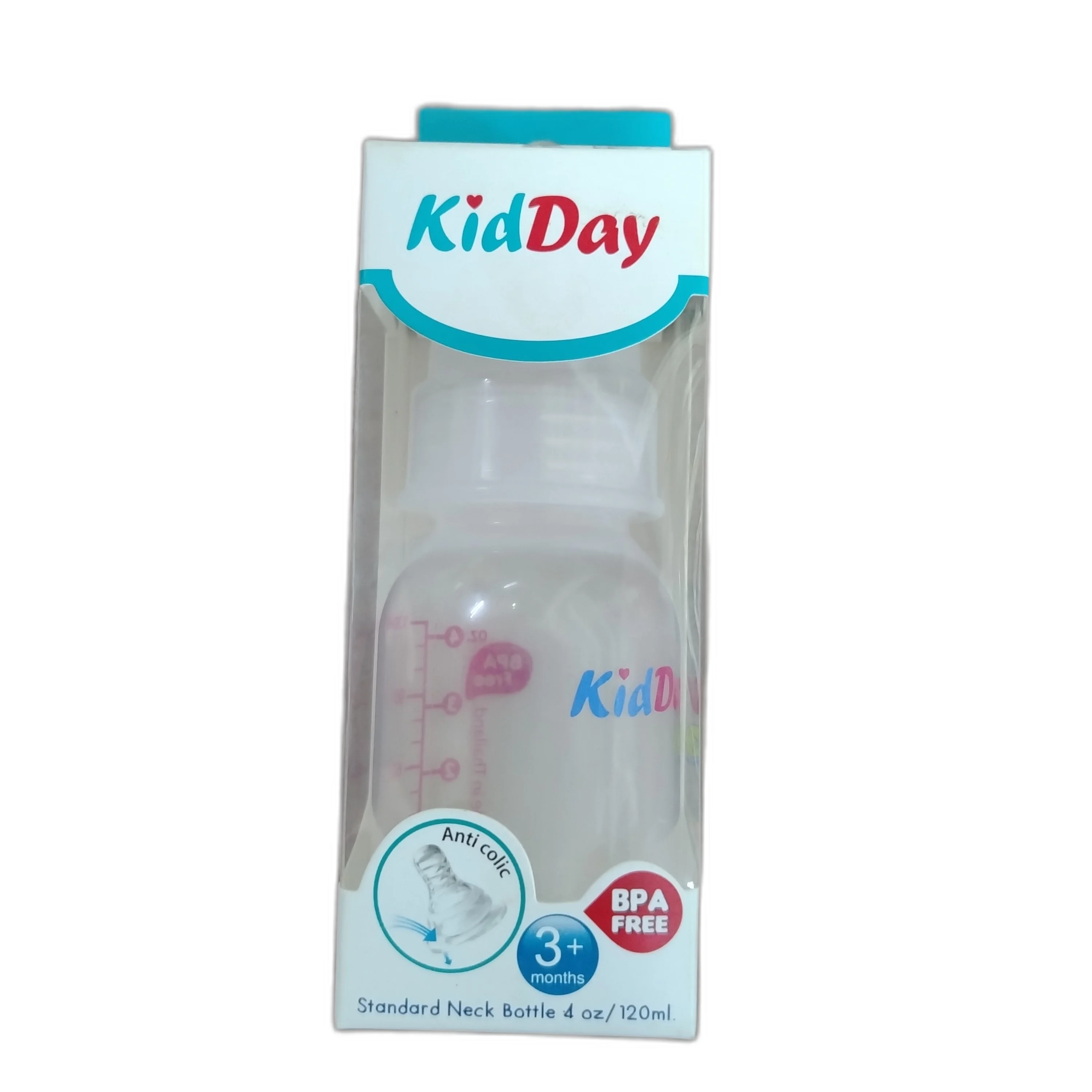 KidDay Standard Neck Bottle 4oz/120ml — available at pharmacies in Cambodia on PharmKulen