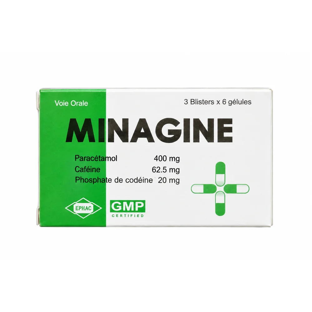 Minagine — available at pharmacies in Cambodia on PharmKulen