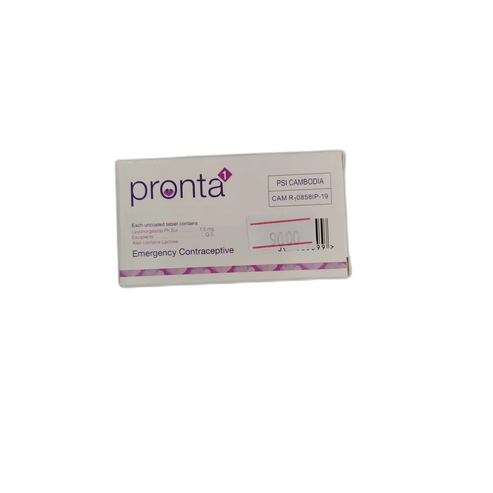 Pronta 1 — available at pharmacies in Cambodia on PharmKulen