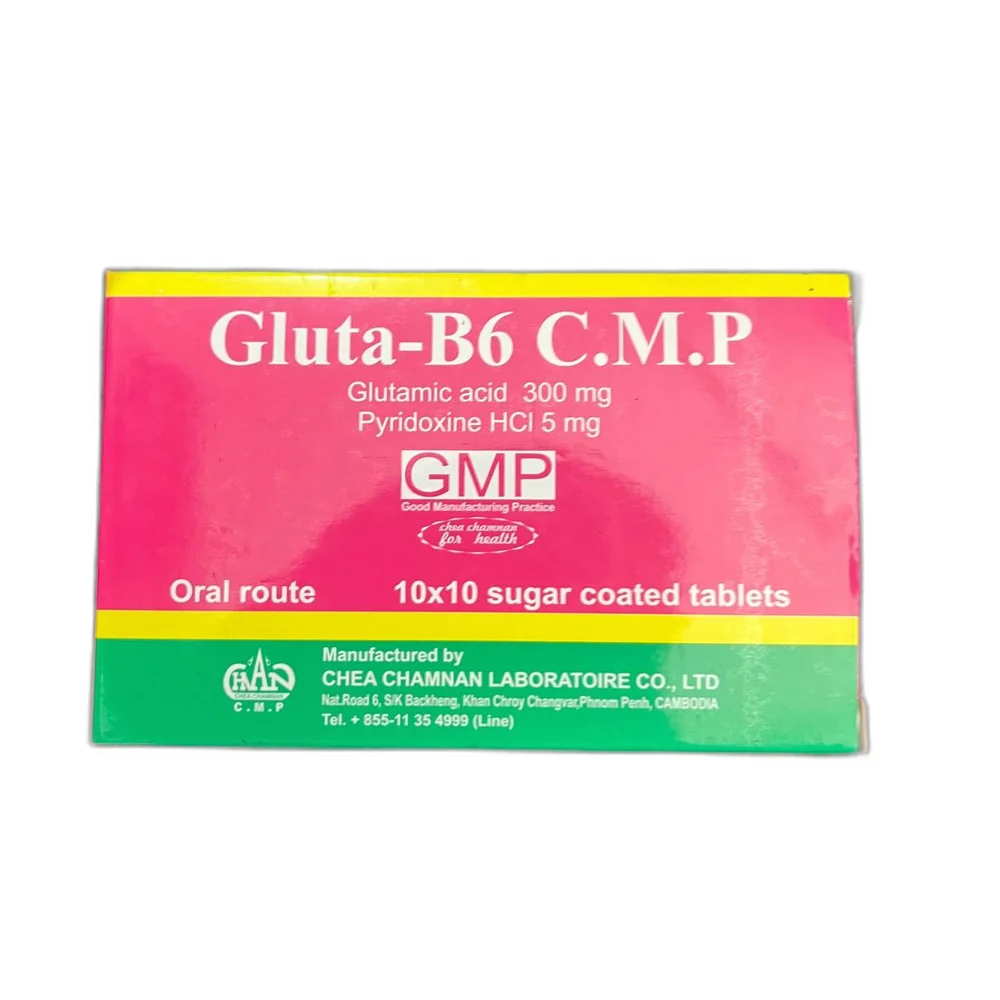 Gluta-B6 C.M.P — available at pharmacies in Cambodia on PharmKulen