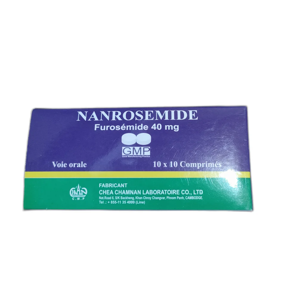 Nanrosemide — available at pharmacies in Cambodia on PharmKulen