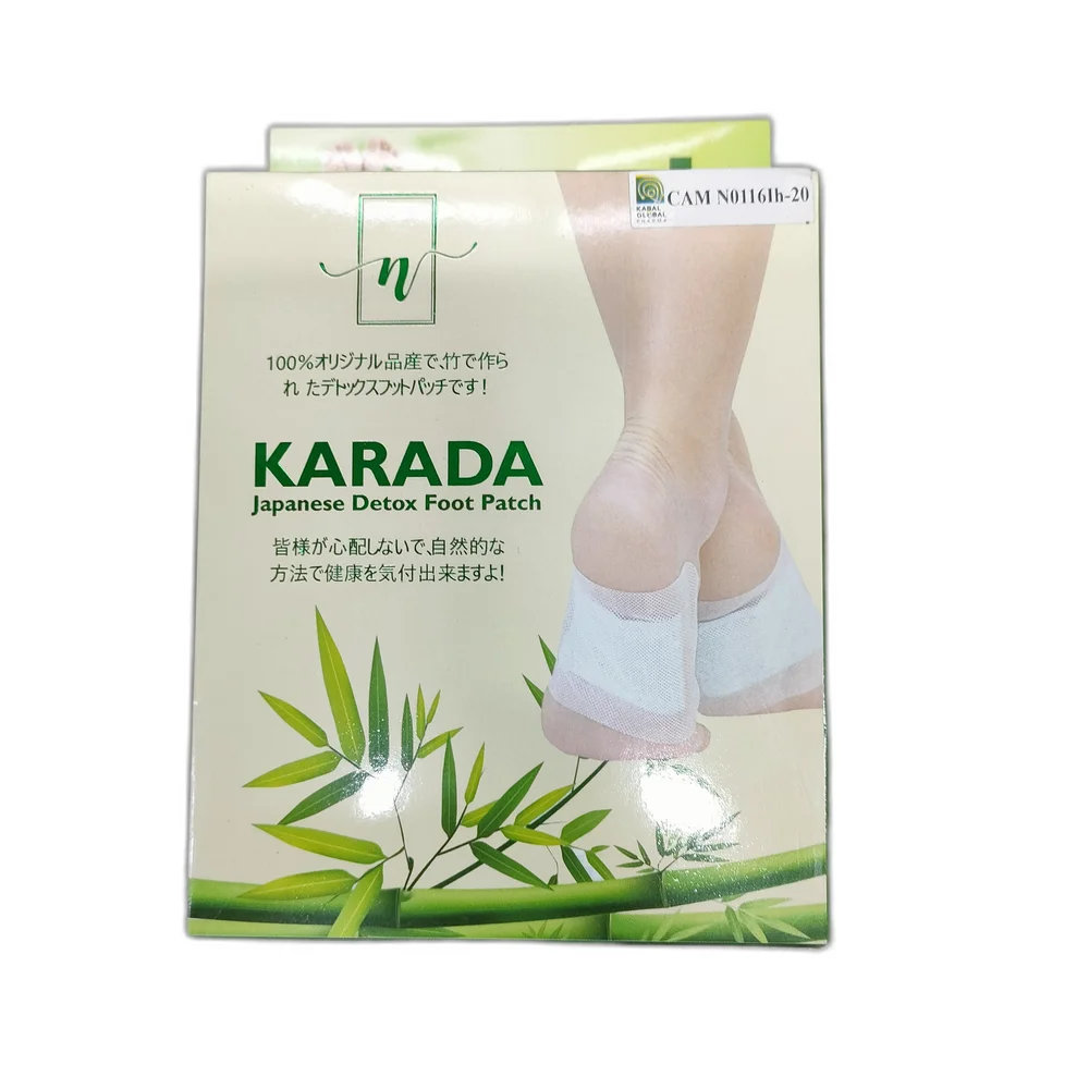 KARADA Japanese Detox Foot Patch — available at pharmacies in Cambodia on PharmKulen