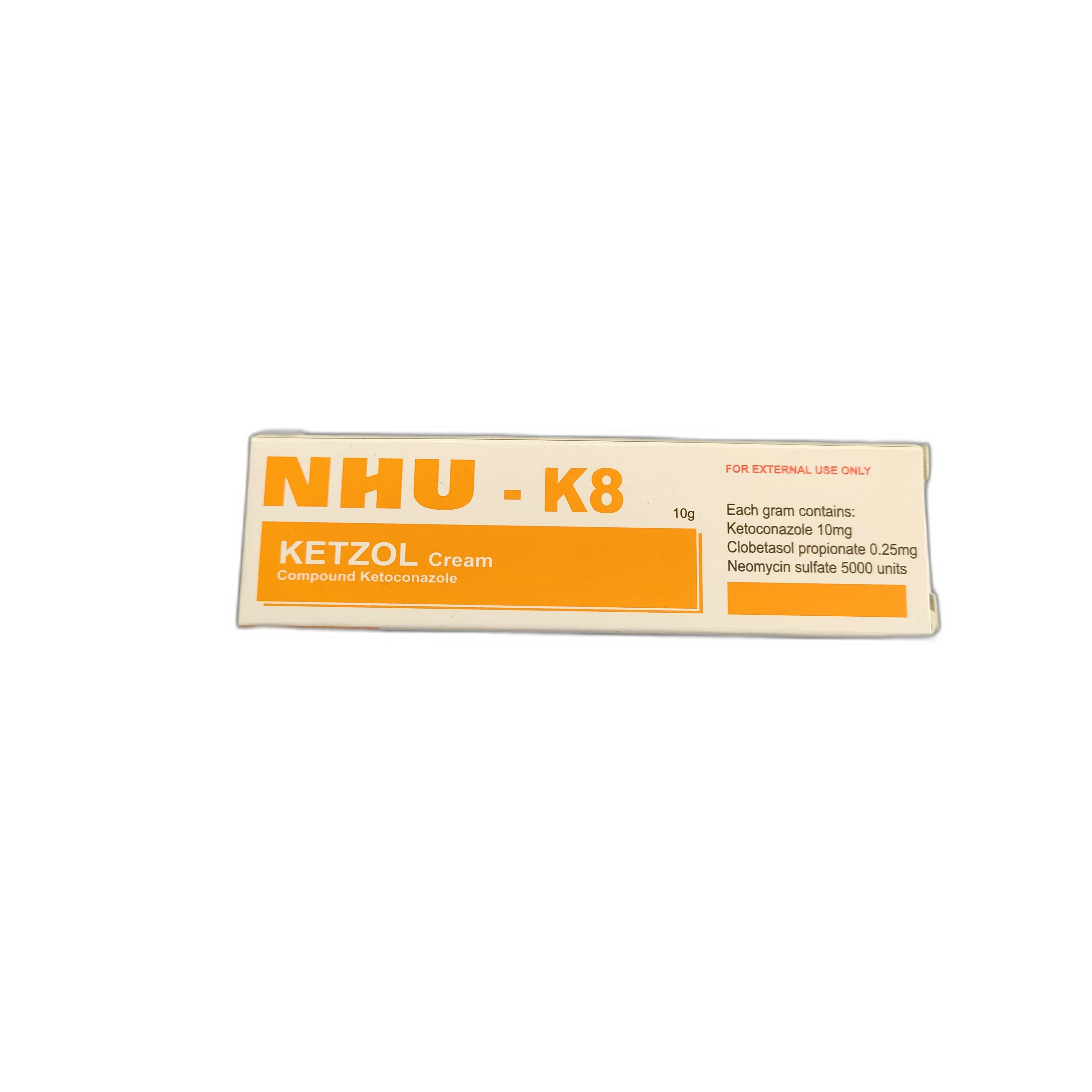 NHU-K8 10g — available at pharmacies in Cambodia on PharmKulen