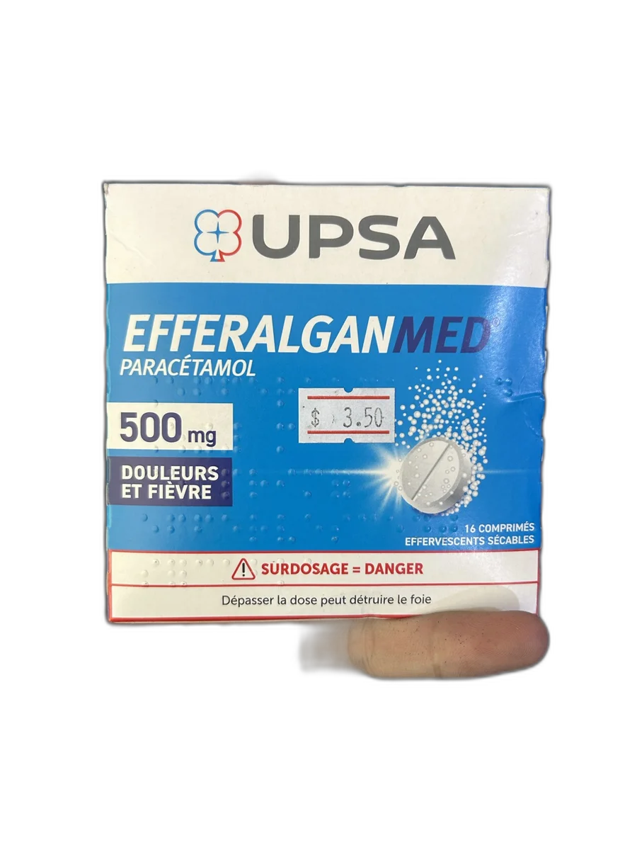 EFFERALGAN MED 500 mg — available at pharmacies in Cambodia on PharmKulen