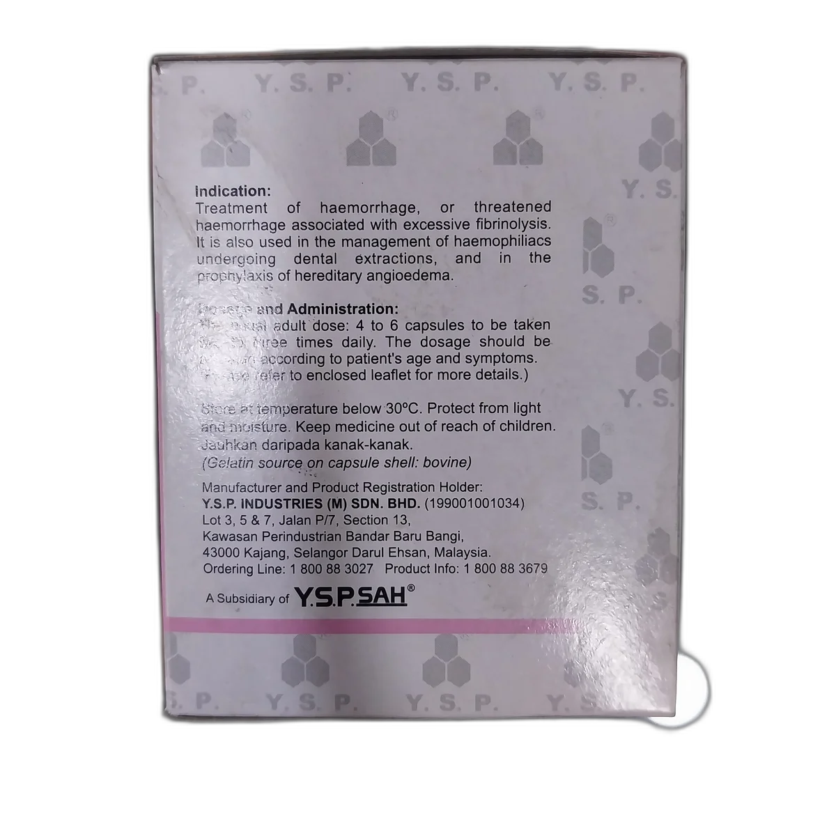 Tren Capsule 250mg — available at pharmacies in Cambodia on PharmKulen