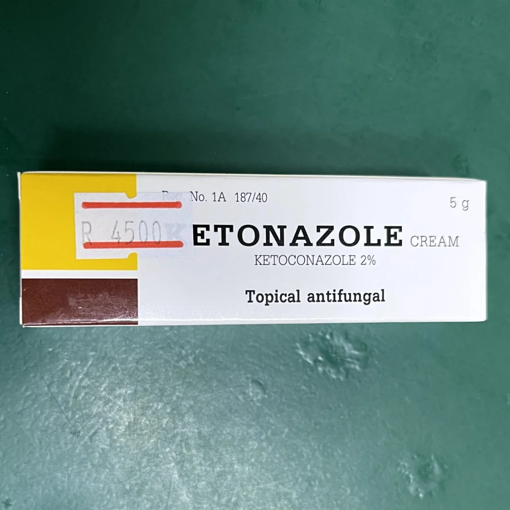 Ketonazole — available at pharmacies in Cambodia on PharmKulen