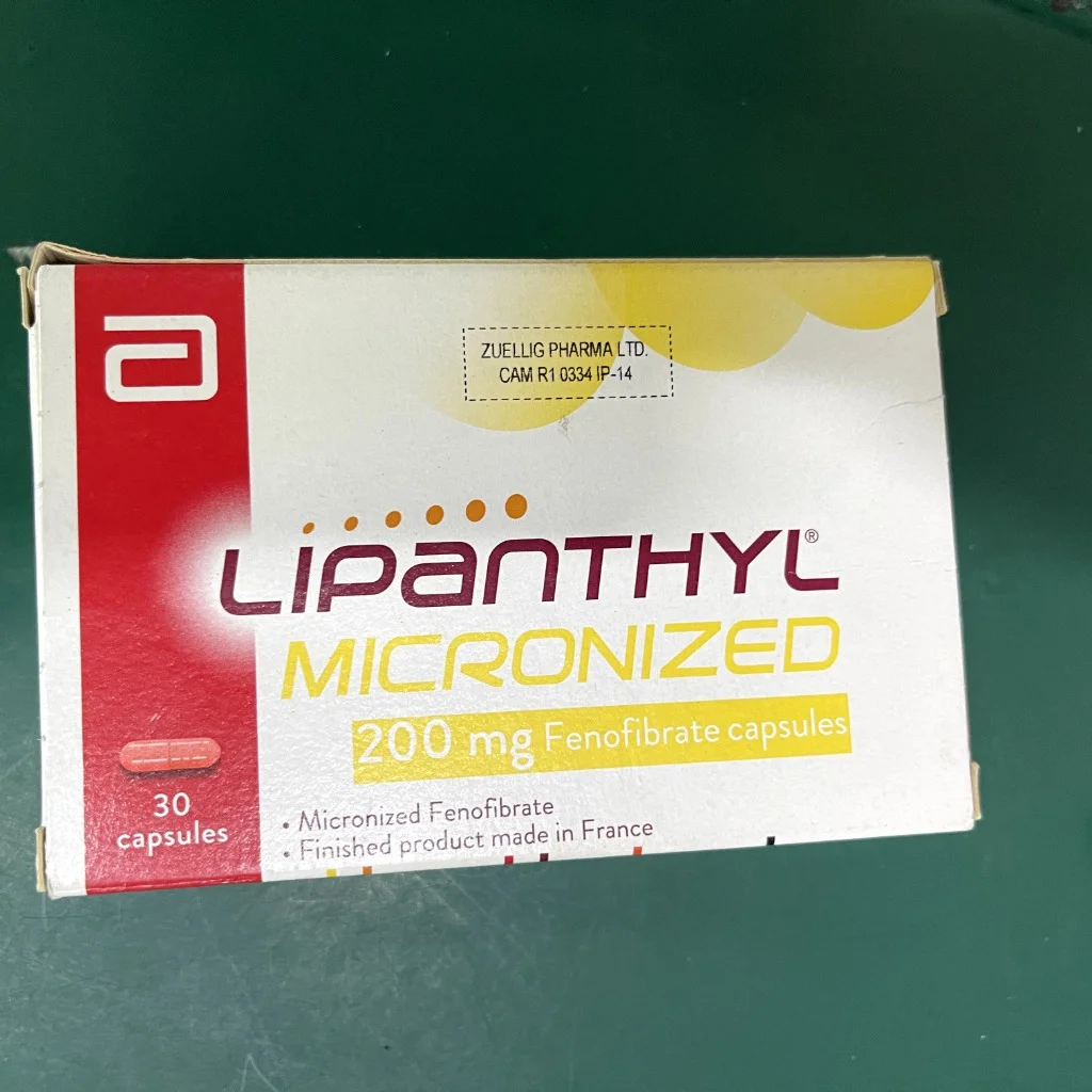 Lipanthyl Micronized — available at pharmacies in Cambodia on PharmKulen
