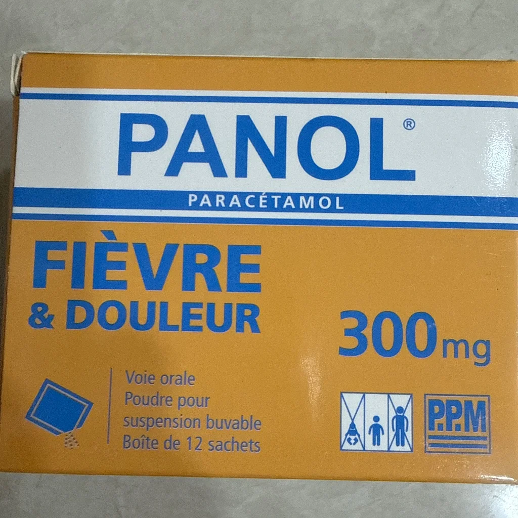 Panol Fièvre & Douleur — available at pharmacies in Cambodia on PharmKulen