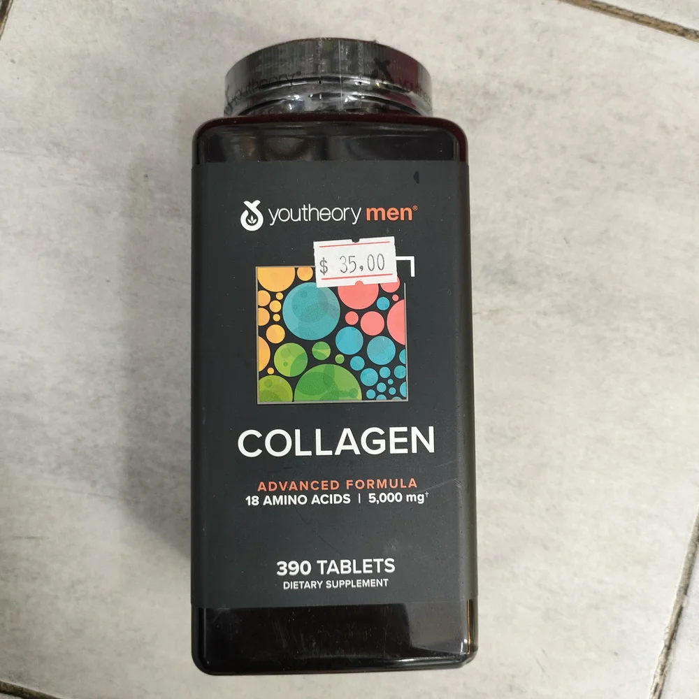 Youtheory Men's Collagen Advanced Formula — available at pharmacies in Cambodia on PharmKulen
