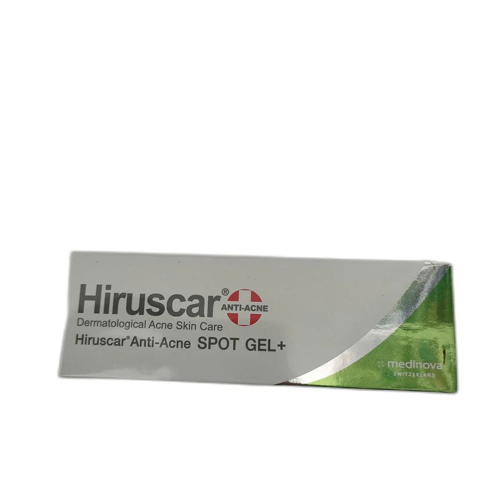 Hiruscar Anti-Acne Spot Gel+ — available at pharmacies in Cambodia on PharmKulen
