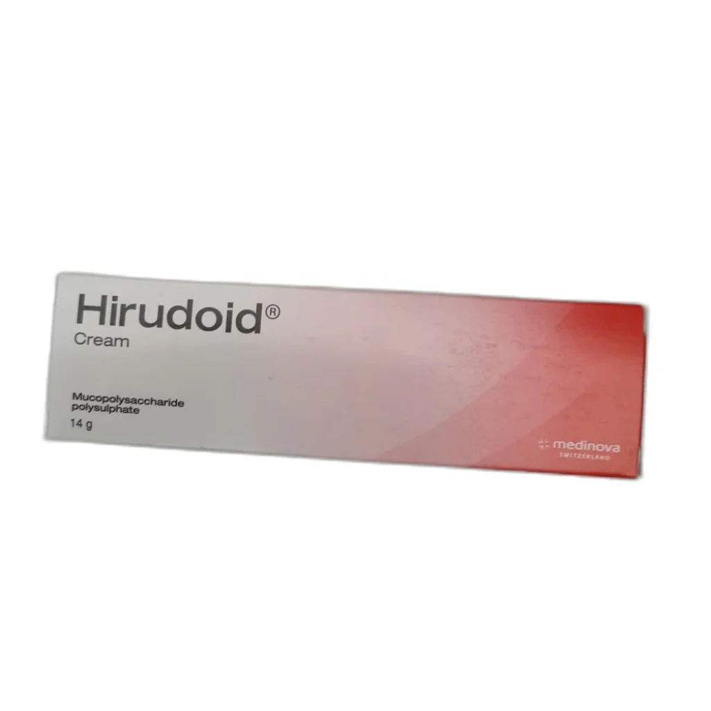 Hirudoid — available at pharmacies in Cambodia on PharmKulen