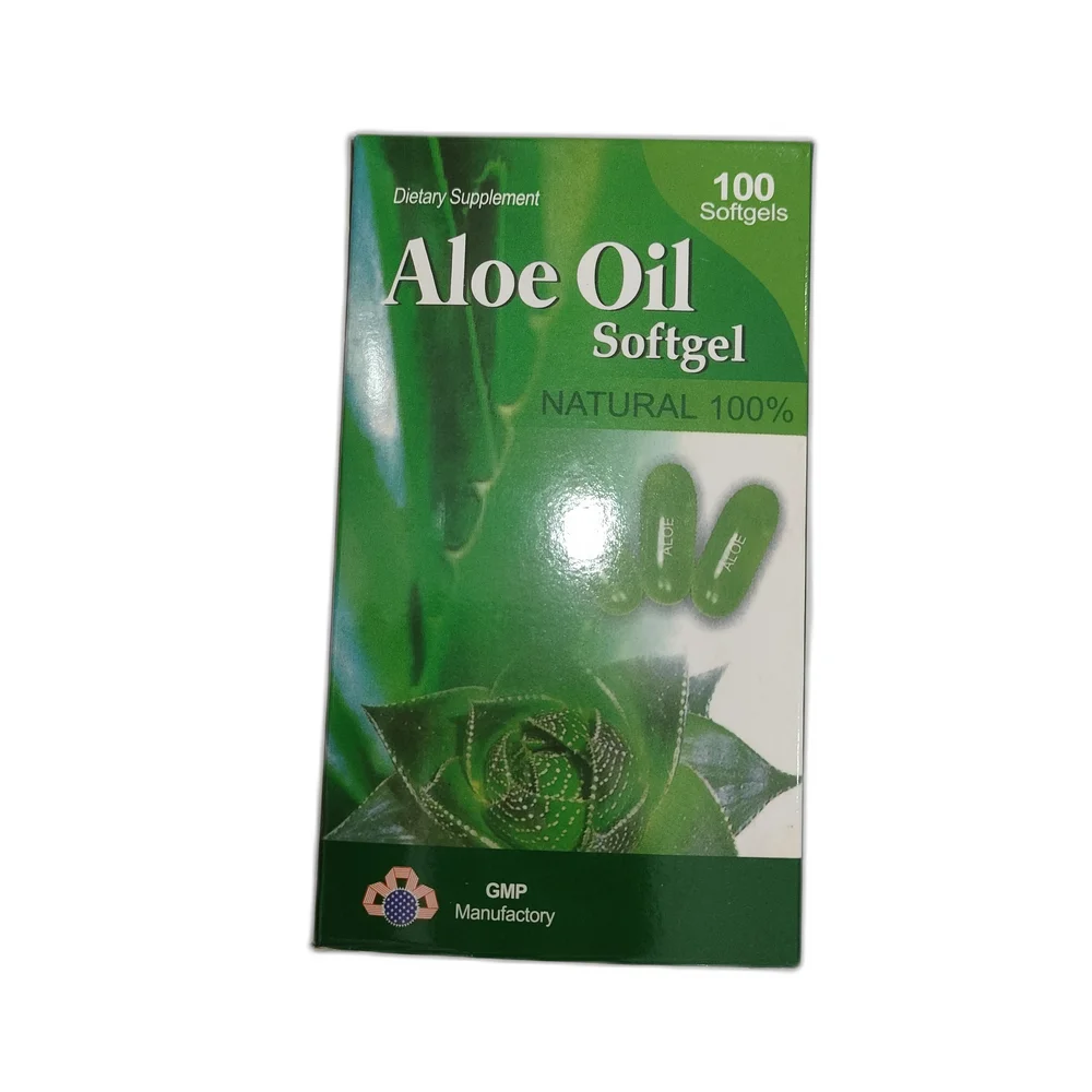Aloe Oil Softgel — available at pharmacies in Cambodia on PharmKulen