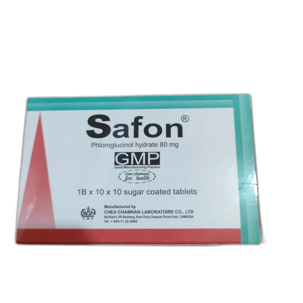 Safon — available at pharmacies in Cambodia on PharmKulen