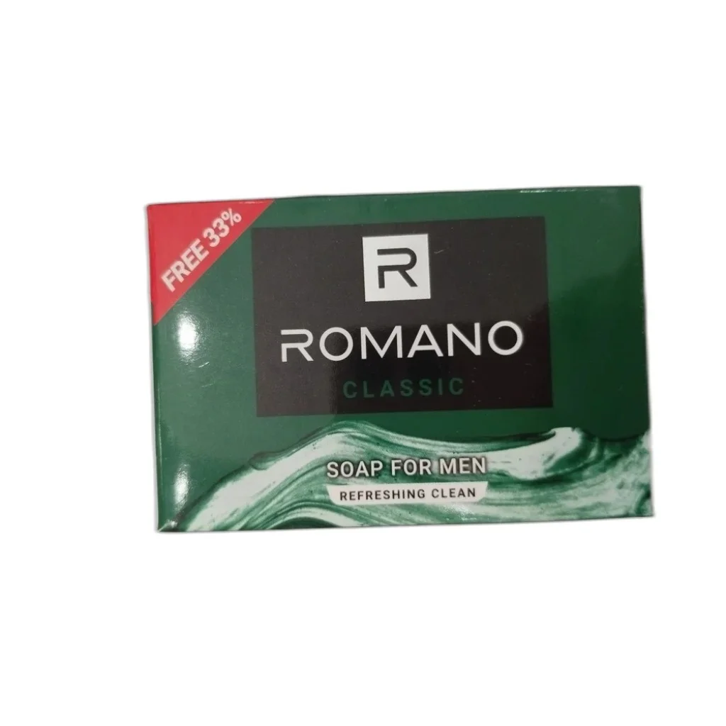 Romano Classic Soap for Men — available at pharmacies in Cambodia on PharmKulen
