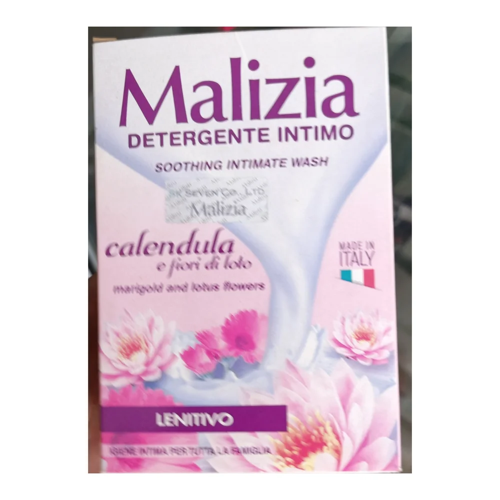 Malizia Detergente Intimo Calendula e Fiori di Loto — available at pharmacies in Cambodia on PharmKulen