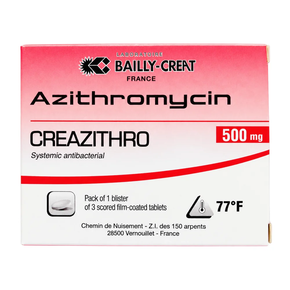 Creazithro — available at pharmacies in Cambodia on PharmKulen