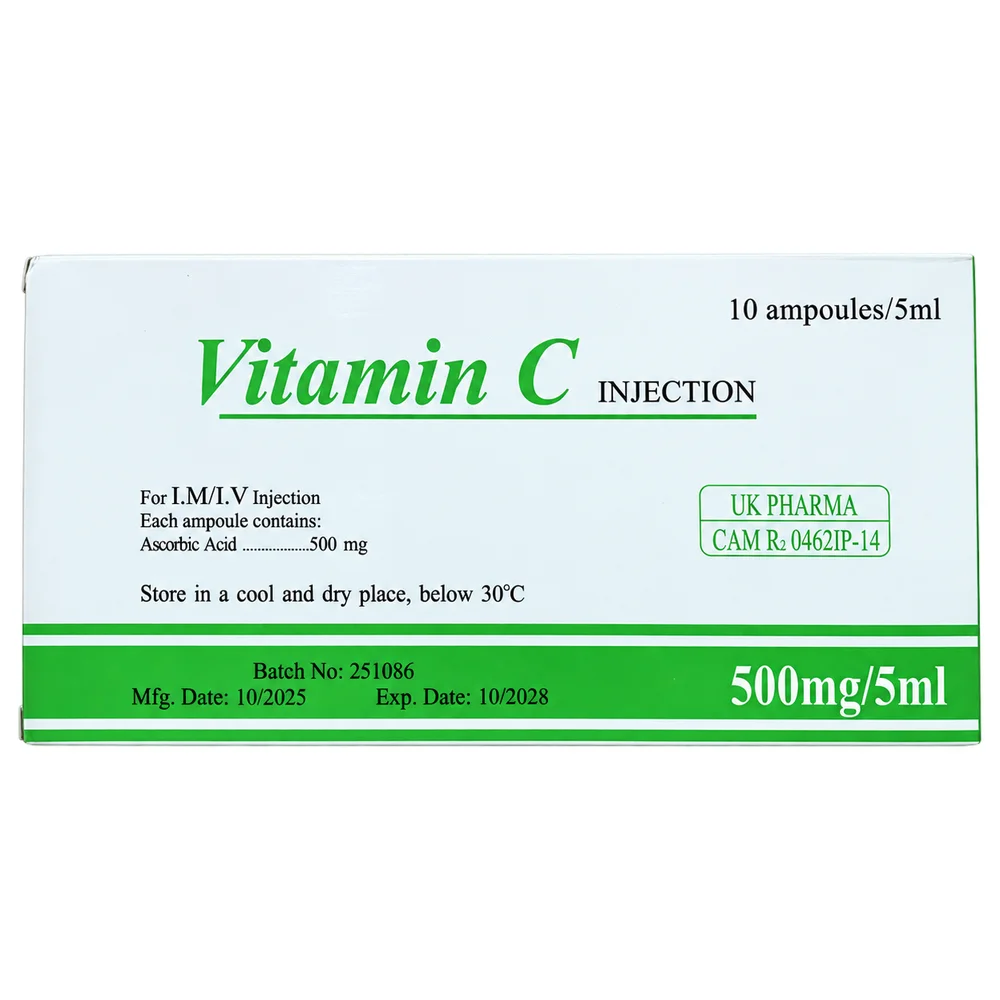 Vitamin C (Huazhong) — available at pharmacies in Cambodia on PharmKulen