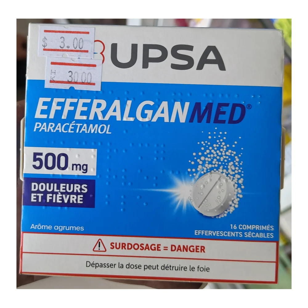 EfferalganMed — available at pharmacies in Cambodia on PharmKulen