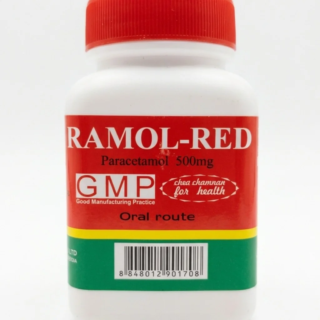 Ramol Red — available at pharmacies in Cambodia on PharmKulen