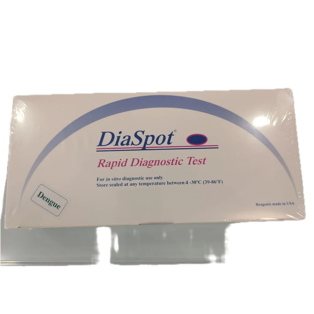 DiaSpot Dengue NS1/IgG/IgM Combo Test — available at pharmacies in Cambodia on PharmKulen
