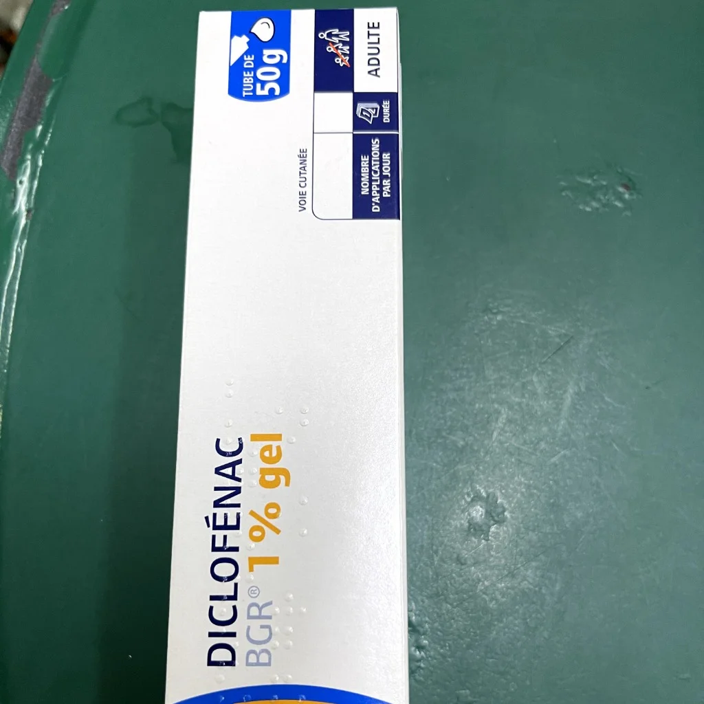 Diclofénac BGR 1% — available at pharmacies in Cambodia on PharmKulen