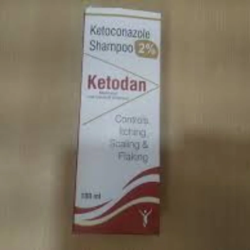 Ketodan Shampoo (100 mL) — available at pharmacies in Cambodia on PharmKulen