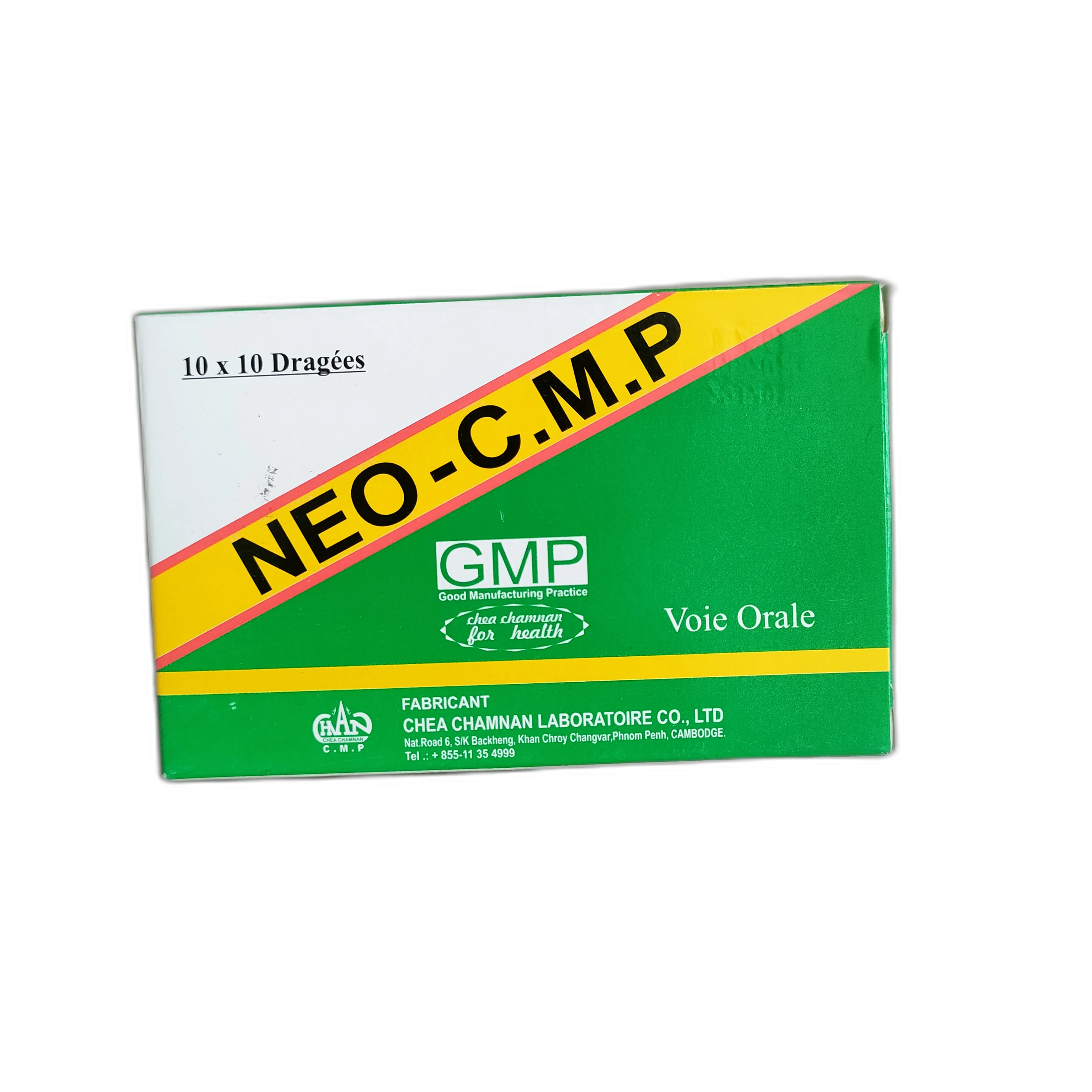 Neo-C.M.P — available at pharmacies in Cambodia on PharmKulen