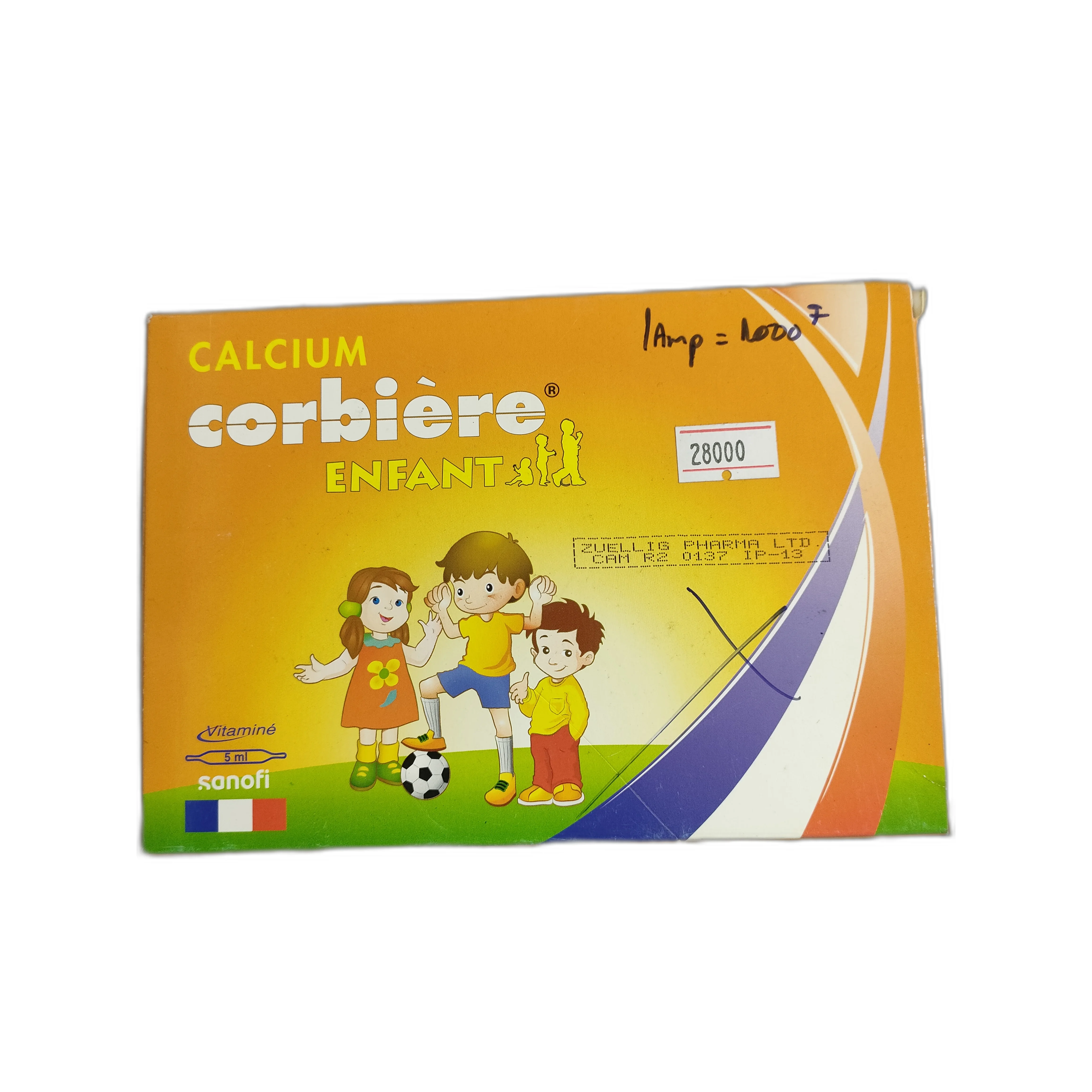 Calcium Corbiere Enfant — available at pharmacies in Cambodia on PharmKulen