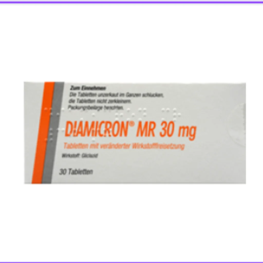 Diamicron MR 30mg (Gliclazide) — available at pharmacies in Cambodia on PharmKulen