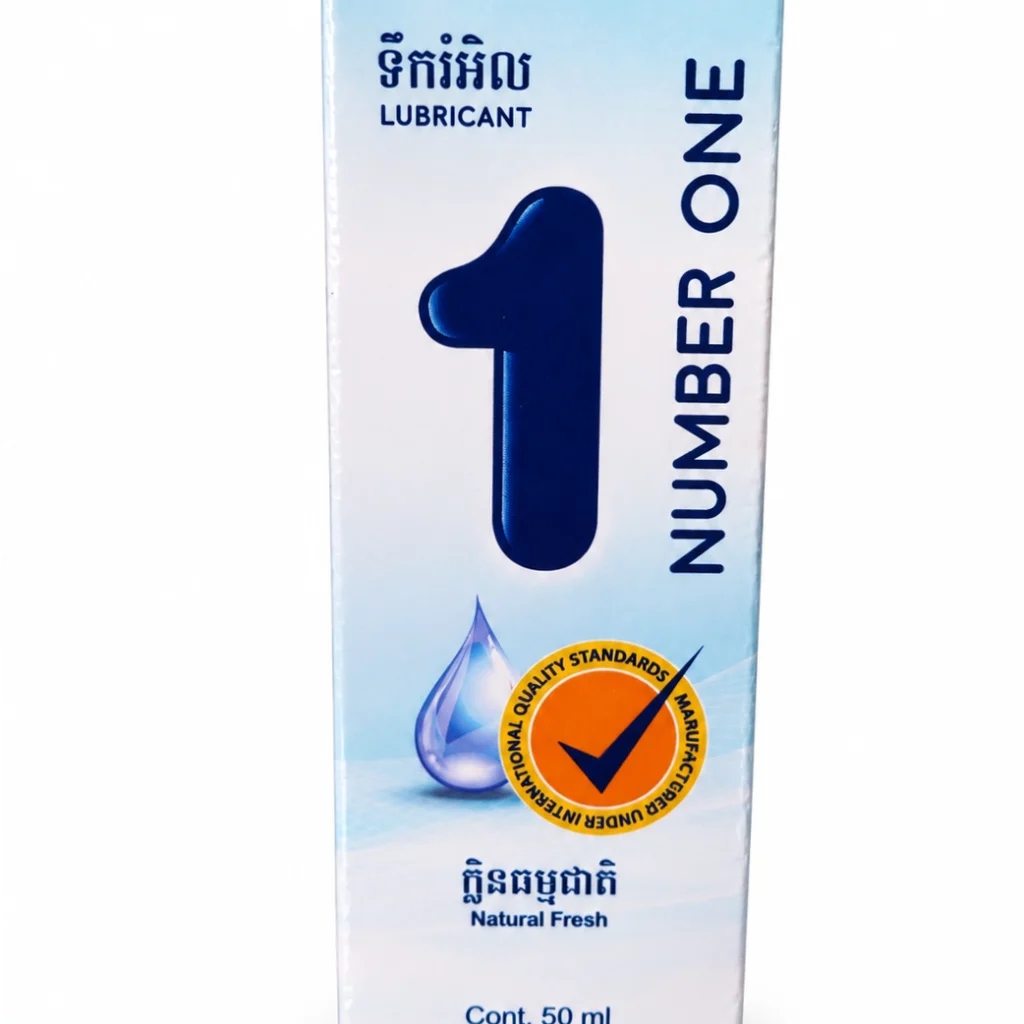 Number Natural Fresh Lubricant 50ml — available at pharmacies in Cambodia on PharmKulen