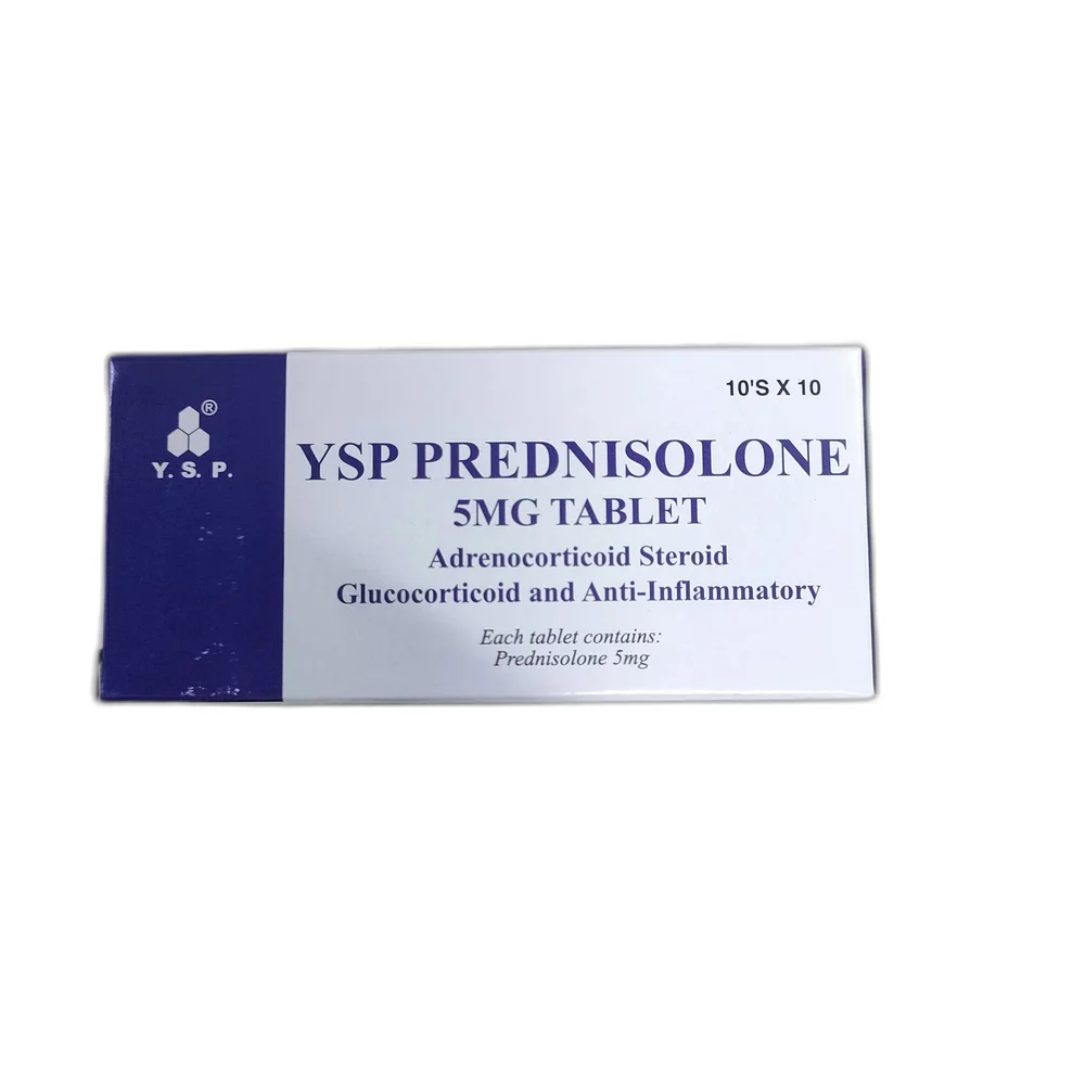 YSP Prednisolone — available at pharmacies in Cambodia on PharmKulen